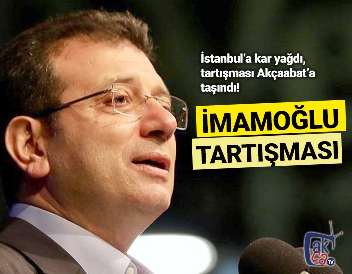 İmamoğlu tartışması!