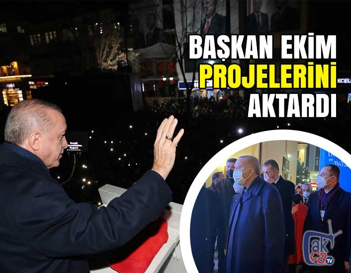 Projelerini aktardı