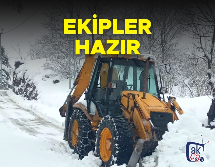 Ekipler hazır