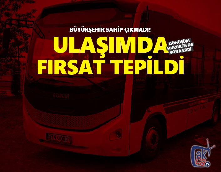 Ulaşımda fırsat tepildi!