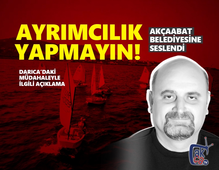 Ayrımcılık yapmayın!