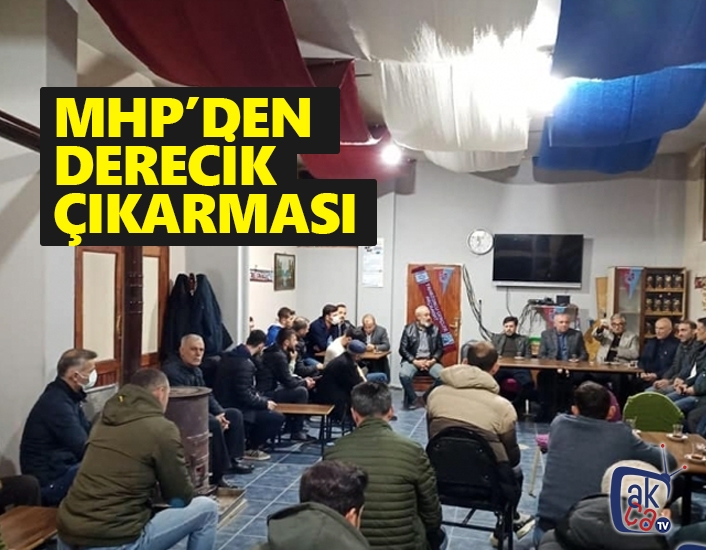 MHP'den Derecik'e çıkarma