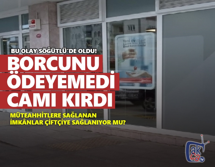 Kredi borçlarını ödeyemeyince bankaya saldırdı