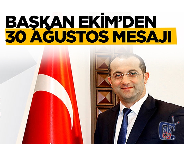 Başkan Ekim'den Bayram Mesajı