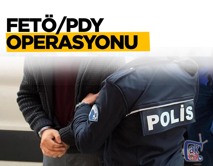 Gaziantep'te FETÖ / PDY operasyonu