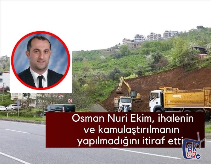 AKP’li belediye mega projeye ihale yapılmadan temel atıldığını itiraf etti