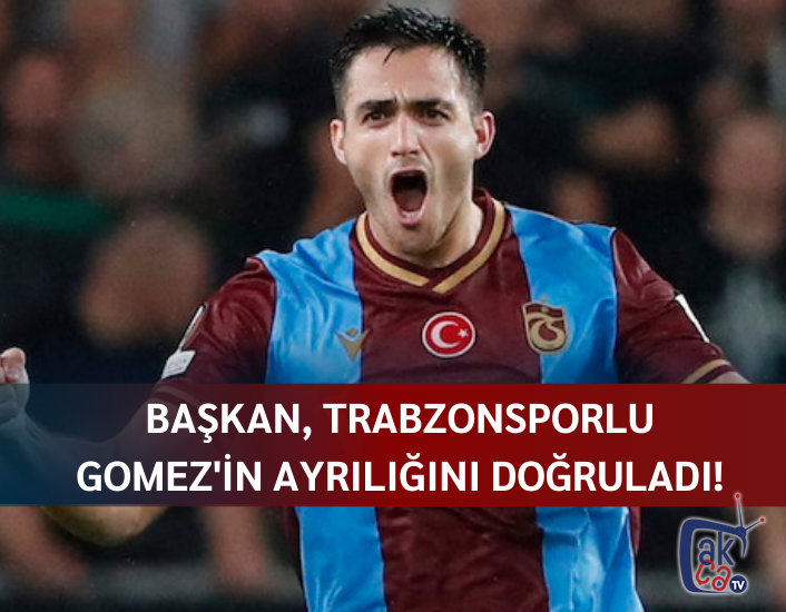 Başkan, Trabzonsporlu Gomez'in ayrılığını doğruladı!