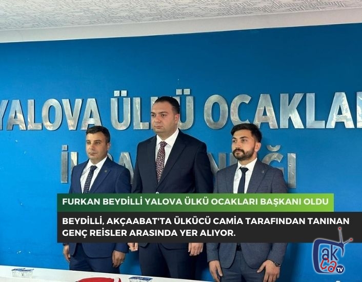 Furkan Beydilli, Ülkü Ocakları Yalova İl Başkanı oldu