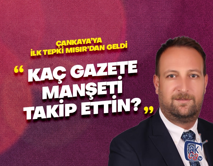 Mustafa Mısır'dan sert cevap!