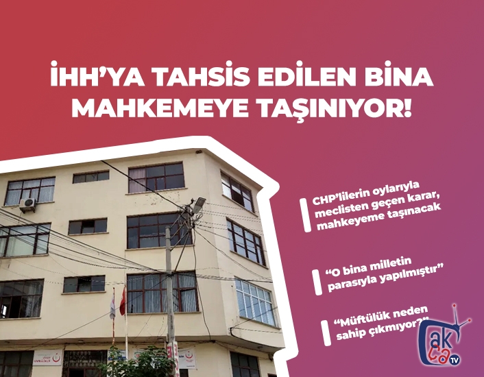 O bina mahkemeye taşınıyor!