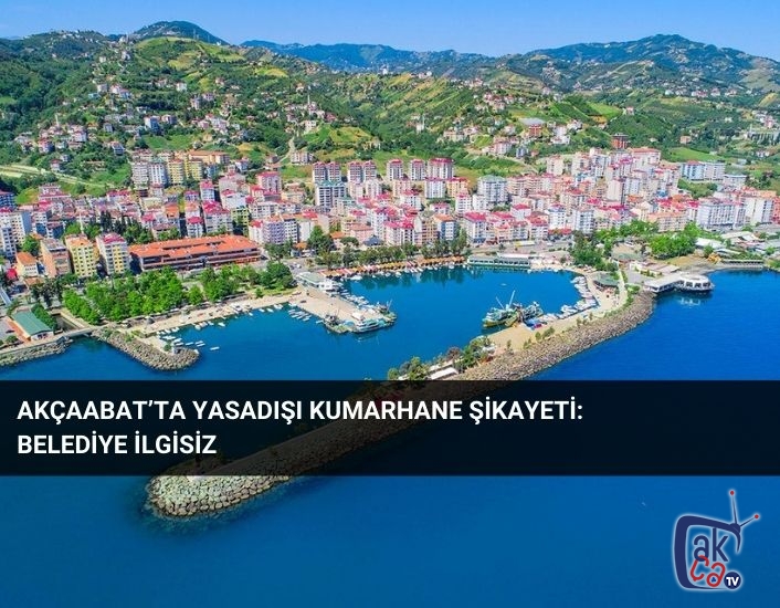 Akçaabat’ta Yasadışı Kumarhane Sorunu