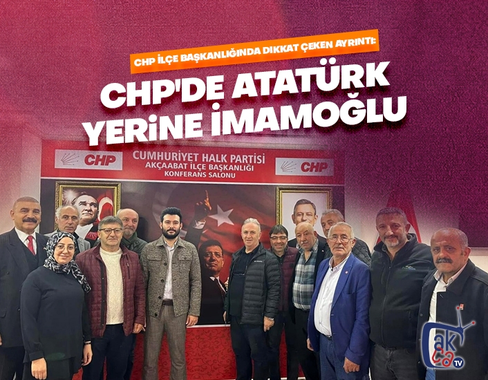 CHP'de Atatürk yerine İmamoğlu