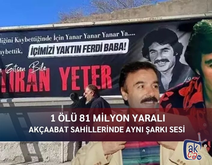 1 ÖLÜ 81 MİLYON YARALI