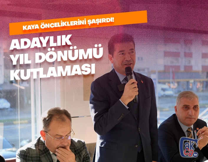 Adaylık yıl dönümü kutlaması!