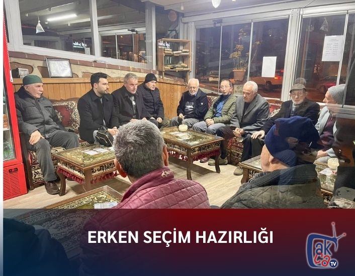 Erken seçim hazırlığı