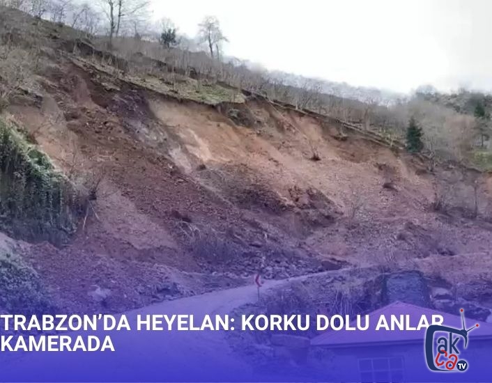 TRABZON’DA HEYELAN: KORKU DOLU ANLAR KAMERADA