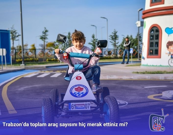 Trabzon’da toplam araç sayısını hiç merak ettiniz mi?