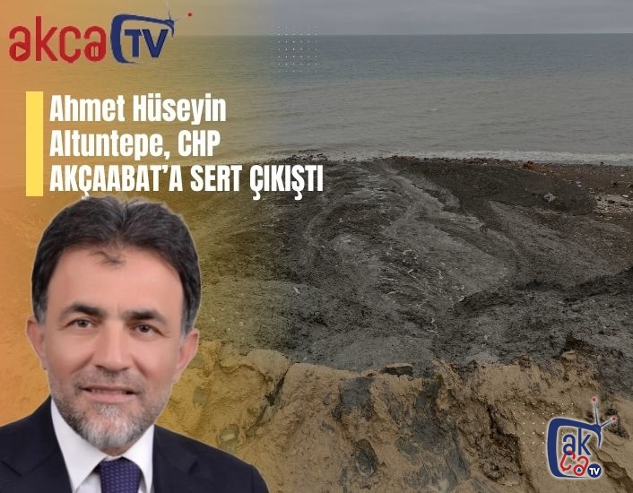 Ahmet Hüseyin Altuntepe, CHP Akçaabat'a sert çıkıştı