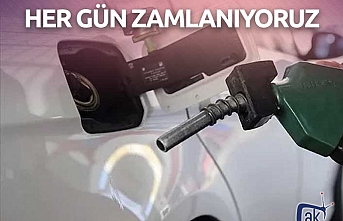 Akaryakıta yine zam