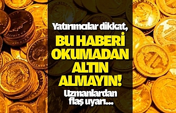 Altın alacaklar dikkat!