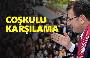 İmamoğlu'na Akçaabat'ta görkemli karşılama