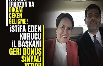 Saka, Akşener'e Trabzon'u anlatacak.