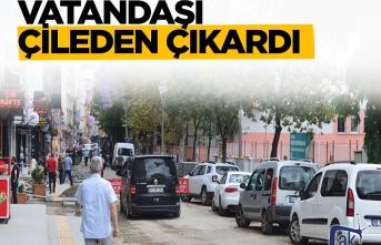 Akçaabat'ta çileden çıkaran çalışma...