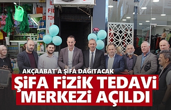 Şifa Fizik Tedavi Merkezi açıldı