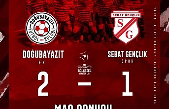 Doğubayazıt FK. 2 - 1 Sebat Gençlik Spor