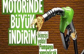 Motorin fiyatlarında indirime gidiliyor.