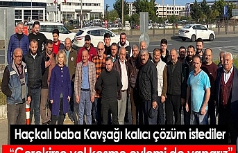 Gerekirse yol kesme eylemi de yaparız