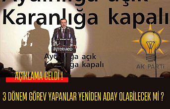 Ak Parti'den açıklama geldi