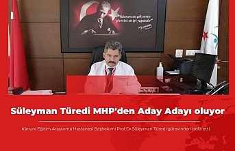 Süleyman Türedi istifa etti, MHP’den aday adayı Oluyor