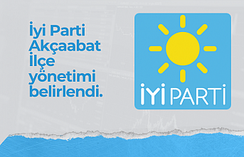 İyi Parti Akçaabat İlçe yönetimi belirlendi