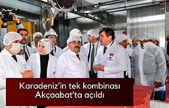 Karadeniz’in tek kombinası Akçaabat’ta açıldı