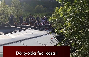 Dörtyol'da feci kaza !