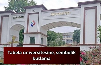 Tabela üniversitesine, sembolik kutlama