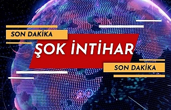 Akçaabat'ta şok intihar !