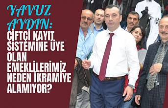 Yavuz Aydın'dan ÇKS'ye kayıtlı çiftçilere 5 bin TL ikramiye verilmemesini sert sözlerle eleştirdi!