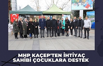 MHP Kaçep'ten ihtiyaç sahibi çocuklara destek