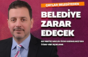 "Belediye zarar edecek!"