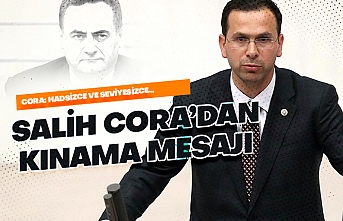 Cora'dan İsrail Dışişleri Bakanı'na kınama mesajı