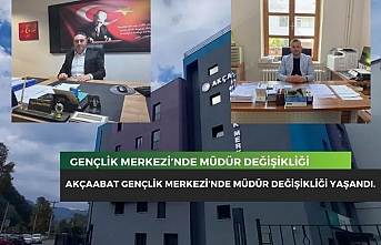 GENÇLİK MERKEZİ’NDE MÜDÜR DEĞİŞİKLİĞİ