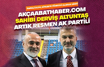 Artık resmen AK Partili!