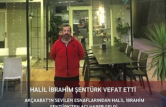 Halil İbrahim Şentürk Vefat etti