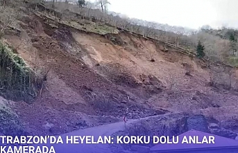 TRABZON’DA HEYELAN: KORKU DOLU ANLAR KAMERADA