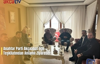 Anahtar Parti Akçaabat İlçe Teşkilatından Anlamlı Ziyaretler