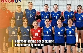 Voleybol tarihine geçecek maç: Akçaabat'ta oynanacak