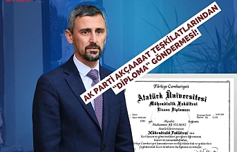 AK Parti Akçaabat Teşkilatlarından “Diploma” Göndermesi!