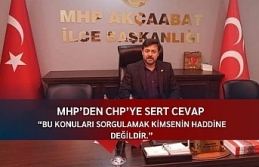 MHP'den CHP'ye sert cevap : Bu konuları...